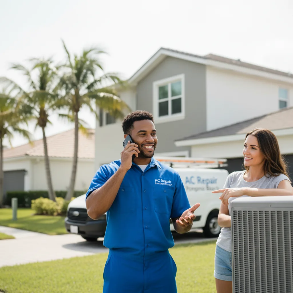 AC Repair Pompano Beach customer support in Winneconne